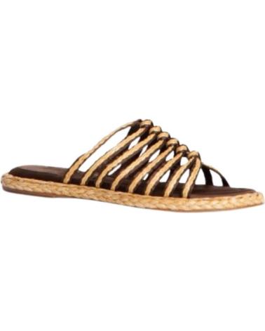 Sandalias CORINA  de Mujer SANDALIAS PLANAS MUJER YUTE VARIOS M4445  MARRON