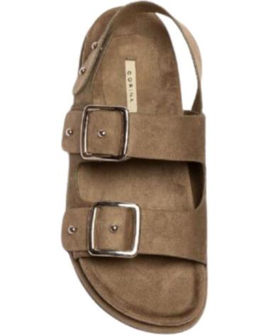 Sandalen CORINA  für Damen SANDALIAS PLANAS BIO HEBILLAS VARIOS M4425  VERDE