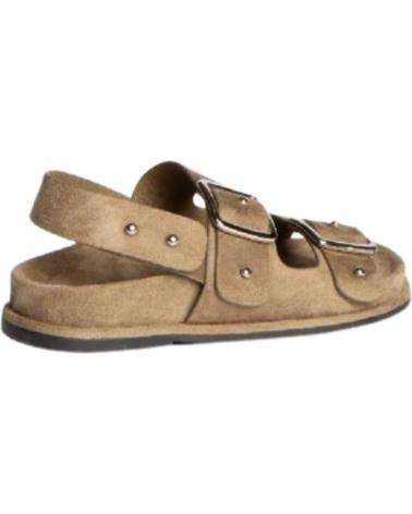 Sandalen CORINA  für Damen SANDALIAS PLANAS BIO HEBILLAS VARIOS M4425  VERDE