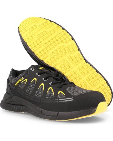 Woman and Man shoes PAREDES ZAPATILLAS DE SEGURIDAD ALTA FLEXIBILIDAD EXCALIBUR  NEGRO NEGRO