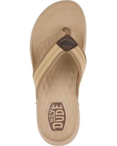 Man Flip flops HEY DUDE HOMBRE CHANCLAS MYERS FLIP SPORT MODE TAN 40713-2U3  VARIOS COLORES