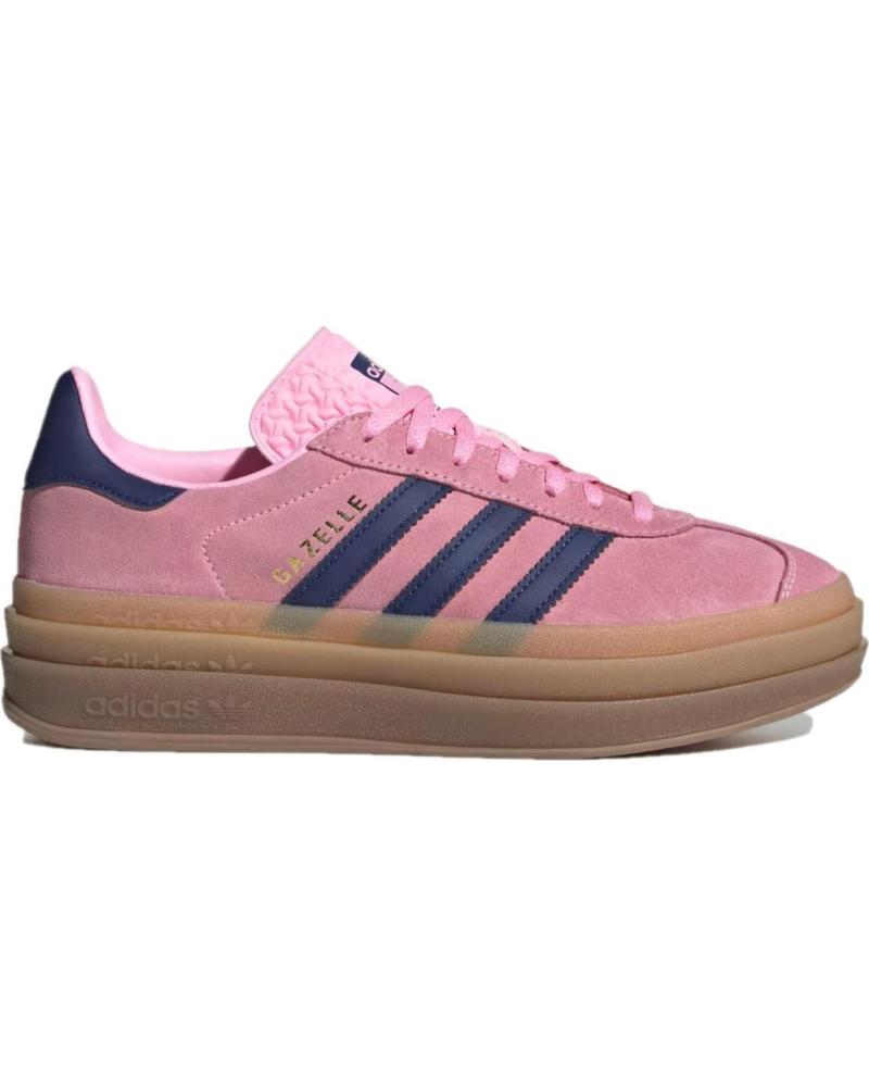 Pink adidas shoes gazelle top