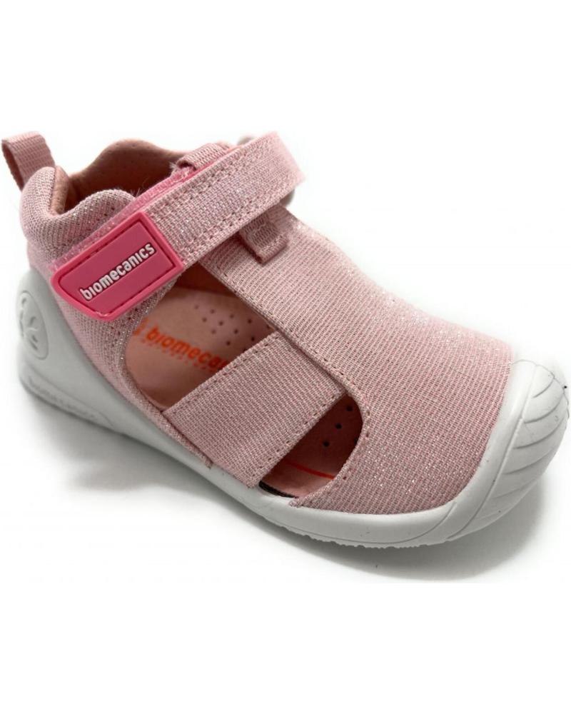 Sandalias BIOMECANICS  de Niña SANDALIA PRIMEROS PASOS 242189 METALIZADO  ROSA