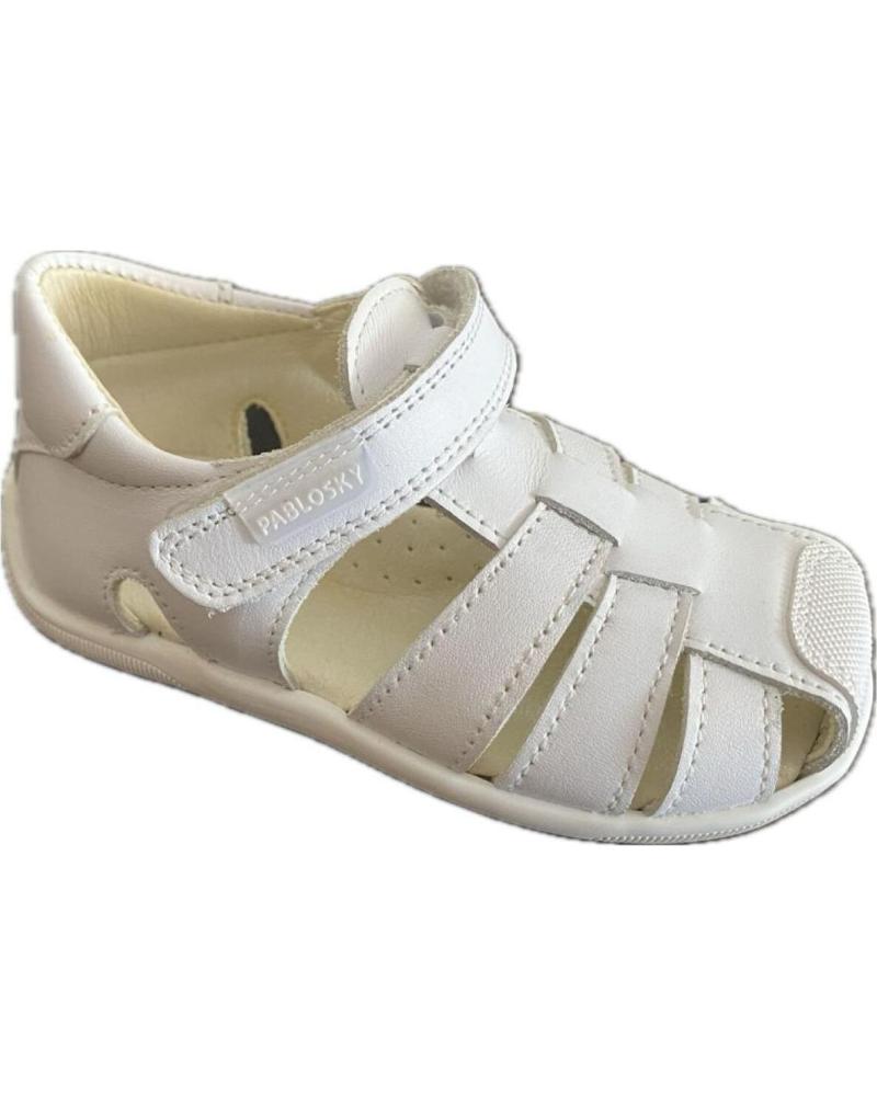 Sandalen PABLOSKY  für Junge SANDALIAS BEBE 001200  BLANCO