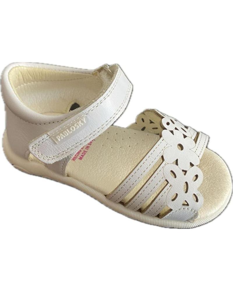 Sandals De Niña PABLOSKY SANDALIAS DE NINA 052000 BLANCO