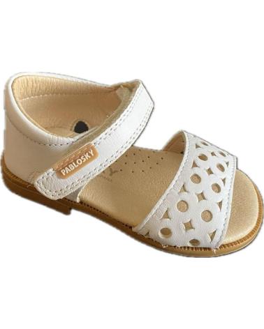 Sandales PABLOSKY  pour Fille SANDALIAS DE NINA 054400  BLANCO