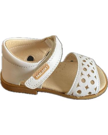 Sandales PABLOSKY  pour Fille SANDALIAS DE NINA 054400  BLANCO