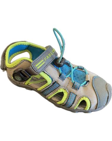 Sandálias PABLOSKY  de Menino TREKKING DE NINO 919450  GRIS