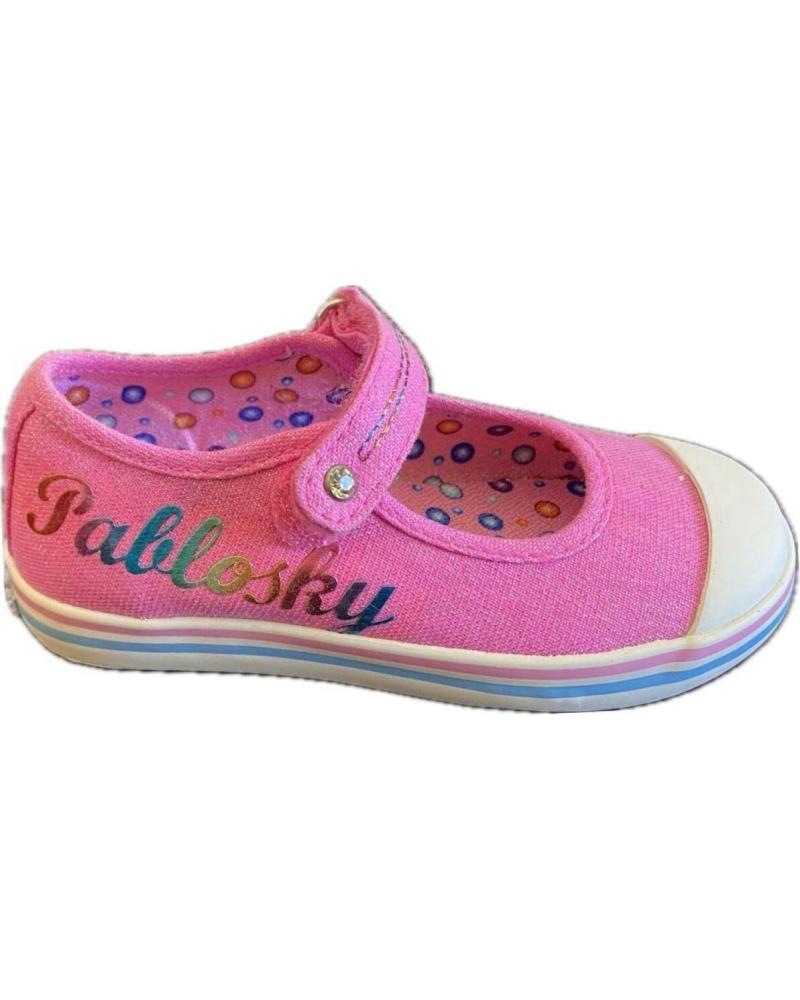 Sportif PABLOSKY  pour Garçon ZAPATILLA LONA DE NINO 931570  ROSA