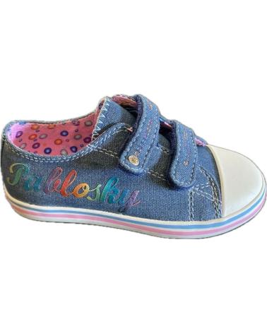 Esportes  PABLOSKY  de Menina ZAPATILLA LONA DE NINA 931920  AZUL