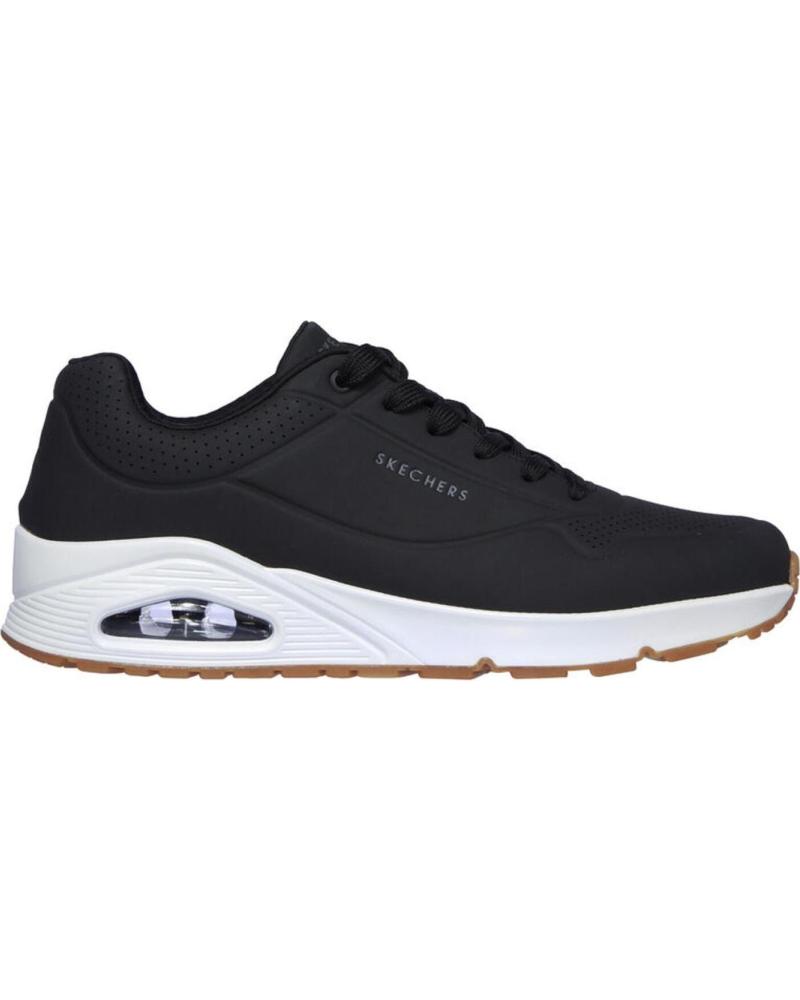 Esportes  de Homem SKECHERS UNO STAND ON AIR HOMBRE 52458-BLK NEGRO AIRE