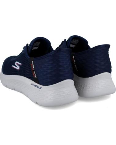 SKECHERS GO WALK FLEX HANDS UP SLIP INS MARINO-GRIS PARA HOMBRE - 41 NVY MAR-GRIS