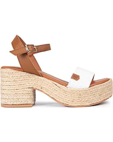 Sandali POPA  per Donna ABAKA SNAKE -CUERO  BLANCO