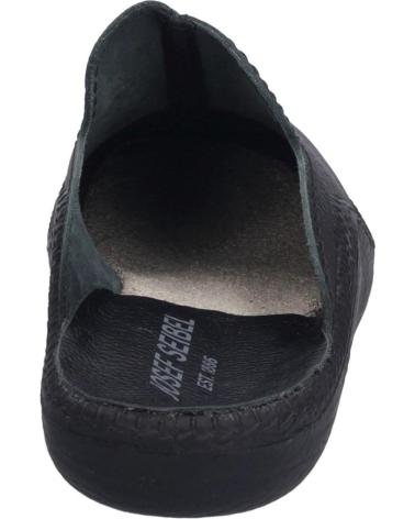 Pantofole JOSEP SEIBEL  per Uomo MONACO-202 G PIEL NEGRA  NEGRO