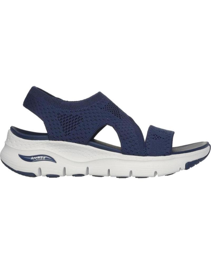 Sandals De Mujer SKECHERS ARCH FIT SANDAL AZUL