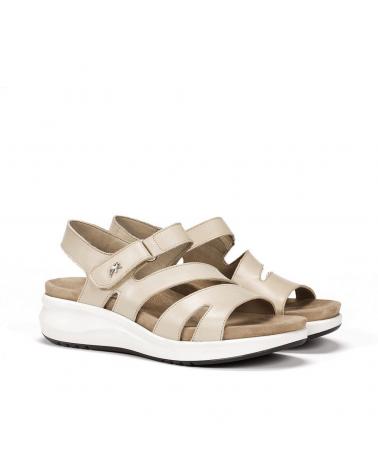 Sandalias de Mujer FLUCHOS SANDALIAS PIEL BEIGE TIBET PIEDRA