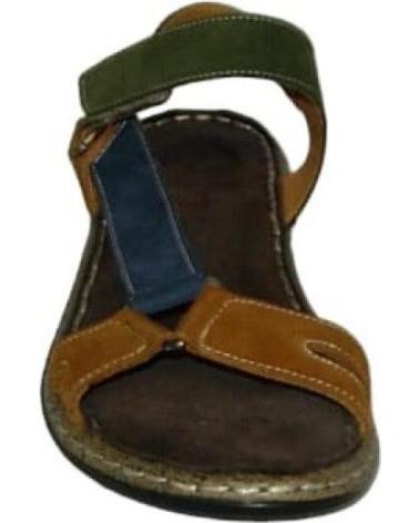 Sandales ERASE  pour Femme SANDALIAS CALIFORNIANA MUJER DE PIEL  VARIOS COLORES