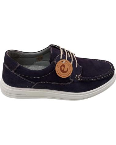 Zapatos ERASE  de Hombre NAUTICO DE CABALLERO PIEL  AZUL