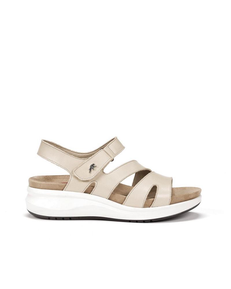 Sandalias de Mujer FLUCHOS SANDALIAS PIEL BEIGE TIBET PIEDRA