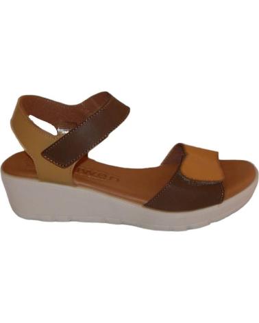Sandalias MAWEN  de Mujer SANDALIA CUNA MUJER  MARRóN