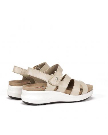 Sandalias de Mujer FLUCHOS SANDALIAS PIEL BEIGE TIBET PIEDRA