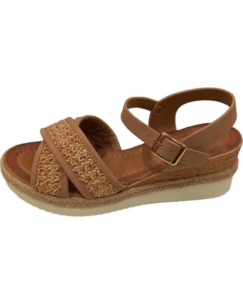 Sandalen MAWEN  für Damen SANDALIA CUNA MUJER  MARRóN