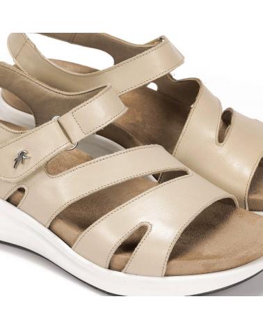 Sandalias de Mujer FLUCHOS SANDALIAS PIEL BEIGE TIBET PIEDRA