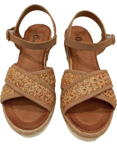 Sandalen MAWEN  für Damen SANDALIA CUNA MUJER  MARRóN