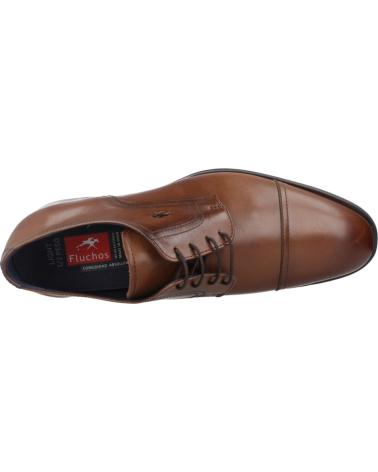 Zapatos de Hombre FLUCHOS ZAPATOS DE VESTIR HOMBRE MODELO F1885 COLOR MARRON CAMEL
