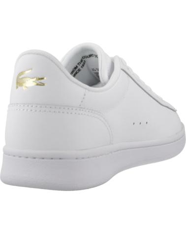 Zapatillas deporte LACOSTE  pour Femme ZAPATILLAS MUJER MODELO CARNABY COLOR BLANCO  WHTGLD