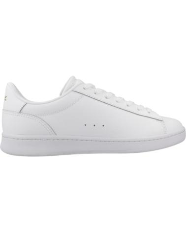 Zapatillas deporte LACOSTE  pour Femme ZAPATILLAS MUJER MODELO CARNABY COLOR BLANCO  WHTGLD