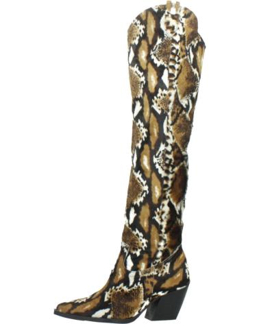 Botas YELLOW  de Mujer BOTAS MUJER MODELO NOE COLOR ANIMAL PRINT  PYTONE