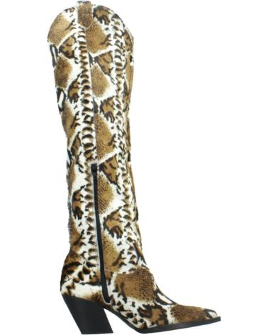 Botas YELLOW  de Mujer BOTAS MUJER MODELO NOE COLOR ANIMAL PRINT  PYTONE
