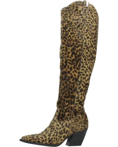 Botas YELLOW  de Mujer BOTAS MUJER MODELO NOE COLOR ANIMAL PRINT  LEO
