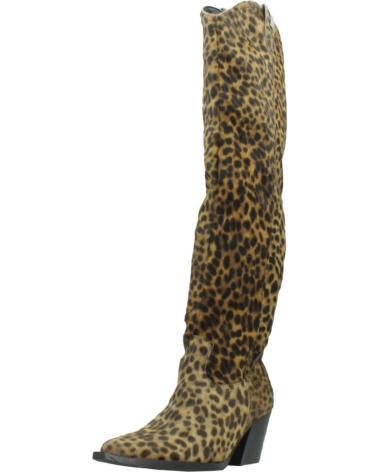 Botas YELLOW  de Mujer BOTAS MUJER MODELO NOE COLOR ANIMAL PRINT  LEO