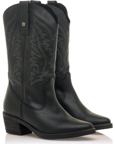 Botas MTNG  de Mujer BOTAS DE TACON MUSTANG 58964  NEGRO