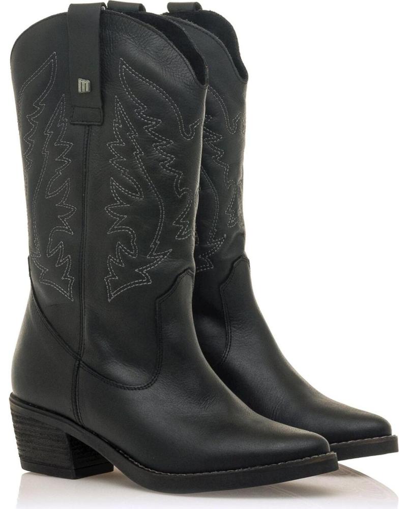 Botas De Mujer MTNG BOTAS DE TACON MUSTANG 58964 NEGRO