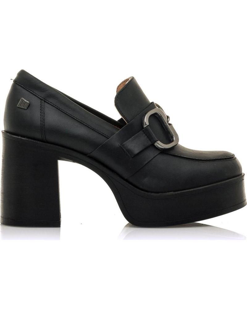 Zapatos de Mujer MTNG ZAPATO SIXTIES PIEL MUSTANG NEGRO