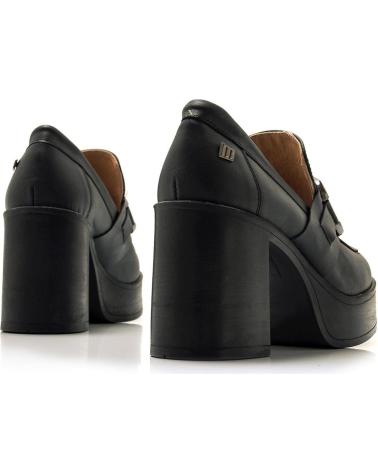 Zapatos de Mujer MTNG ZAPATO SIXTIES PIEL MUSTANG NEGRO