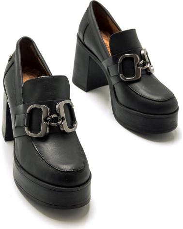 Zapatos de Mujer MTNG ZAPATO SIXTIES PIEL MUSTANG NEGRO