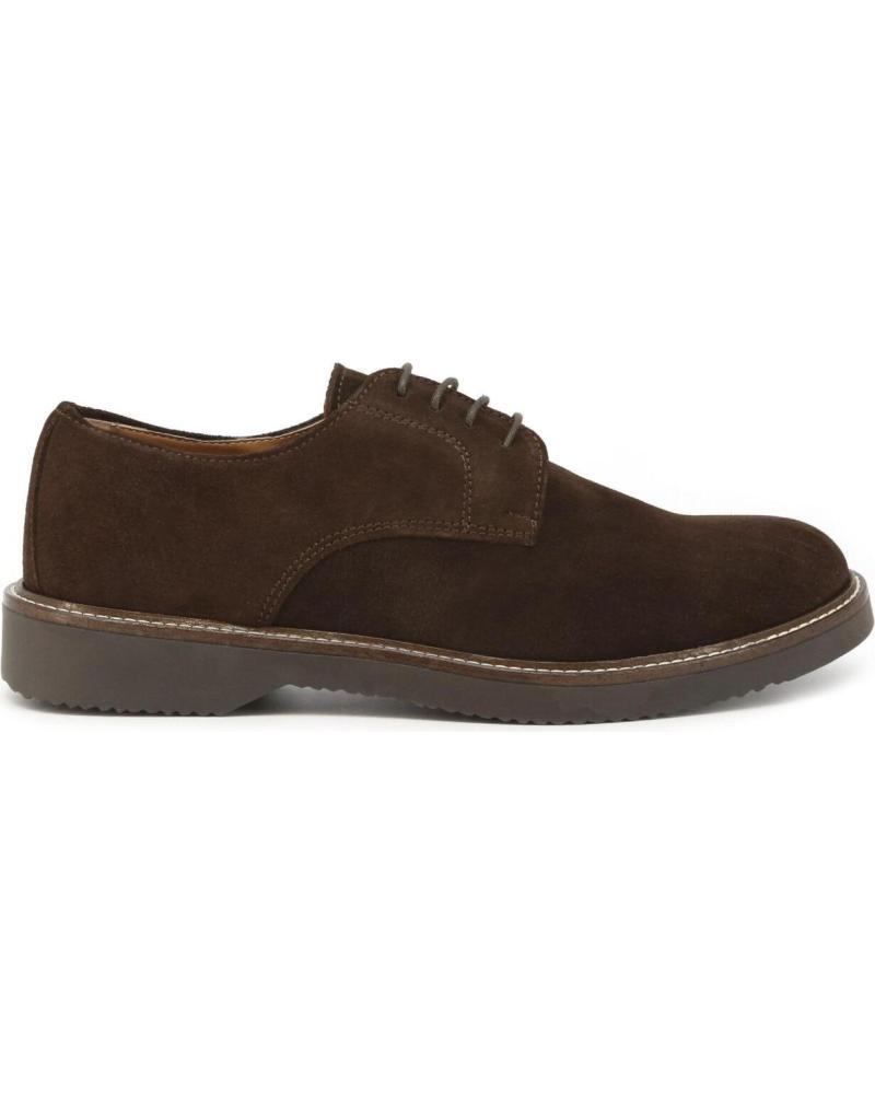 Chaussures DUCA DI MORRONE  pour Homme ALESSIO - SUEDE  BROWN