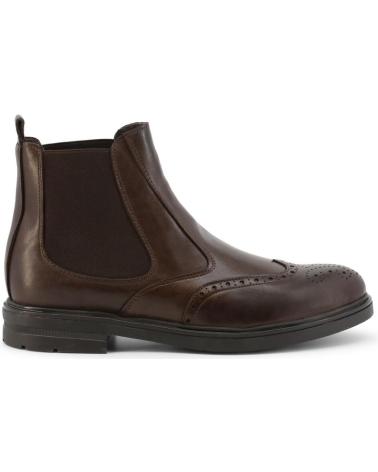DUCA DI MORRONE GIONA STIVALETTI CHELSEA IN PELLE MARRONE CHIARO BROWN