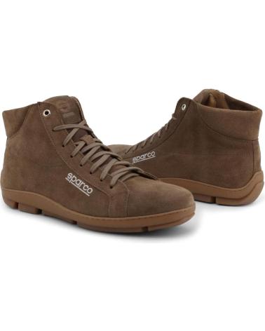 Man Mid boots OTRAS MARCAS SPARCO PALAGIO - SUEDE  BROWN