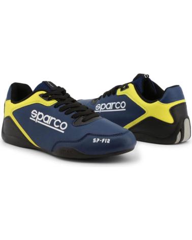 Scarpe sport OTRAS MARCAS  per Uomo SPARCO SP-F12 - NAVY-YELLOW  BLUE