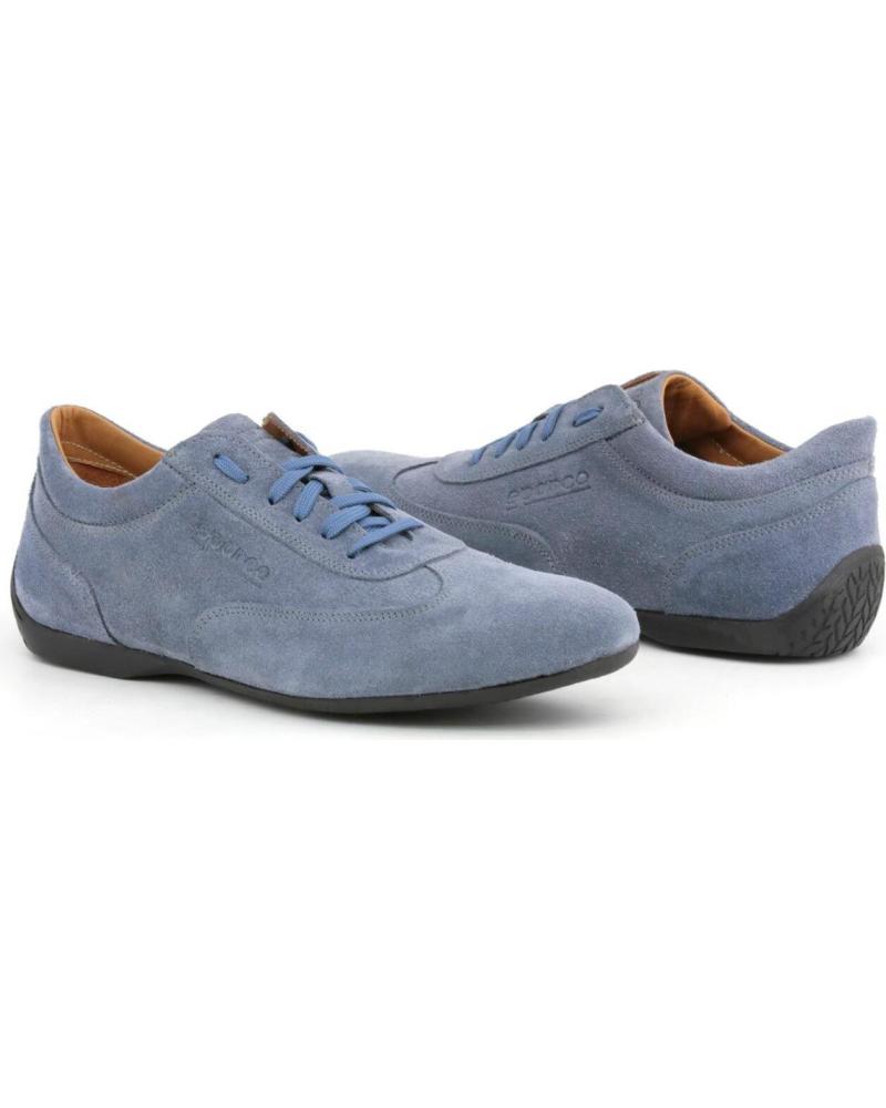 Chaussures De Sport De Hombre SPARCO IMOLA GP SUEDE JEANS BLUE