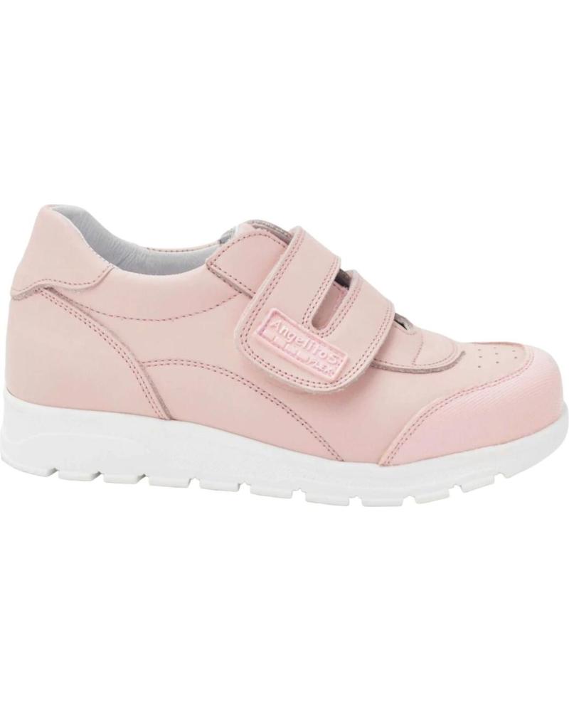 Sapatos ANGELITOS  de Menina ZAPATILLAS DEPORTE 903 DEPORTIVO COLEGIAL  ROSA