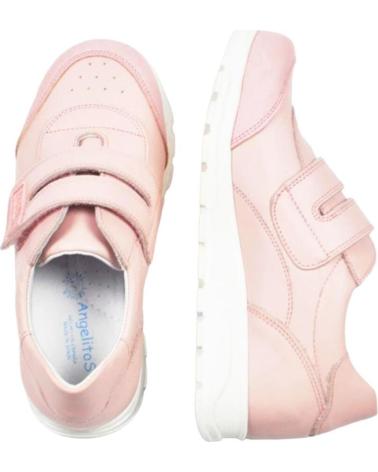Chaussures ANGELITOS  pour Fille ZAPATILLAS DEPORTE 903 DEPORTIVO COLEGIAL  ROSA