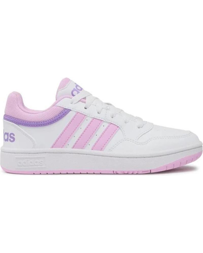 Sportivo ADIDAS  per Bambina ZAPATILLAS HOOPS 3 0K BLANCA IF2724  BLANCO