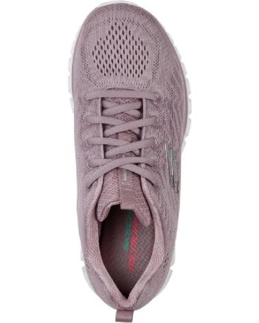 SKECHERS SNEAKERS MUJER GET CONNECTED MORADO