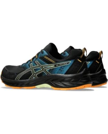 Zapatillas deporte ASICS  de Hombre GEL VENTURE 9 TRAIL NEGRO-AZUL-NARAN 009 - 40  VARIOS COLORES